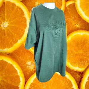 Fruit of the Loom Cotton Blend‎ Nashville Embossed Short Sleeve T-Shirt Size XL
